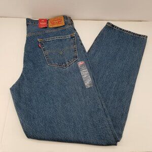 LEVI JEANS 550 MEN'S Relaxed Fit At Waist 100% Cotton Blue Wash Sz 36 x 34